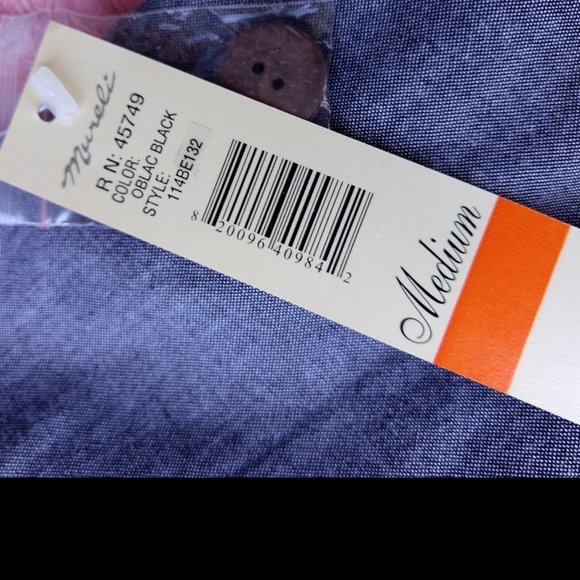 Button Up Top Blouse Embroidered - Picture 4 of 14